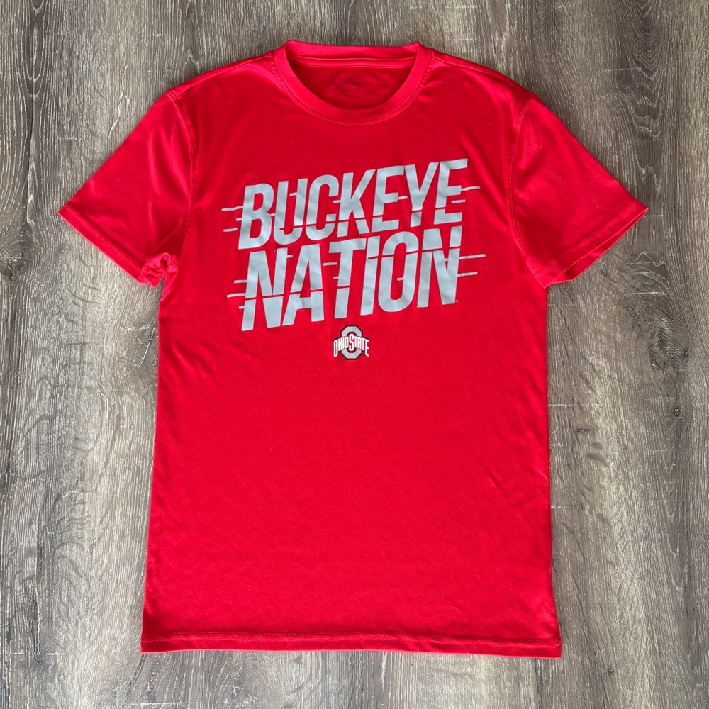 Buckeye Nation Ohio State Soft AF Red Tee